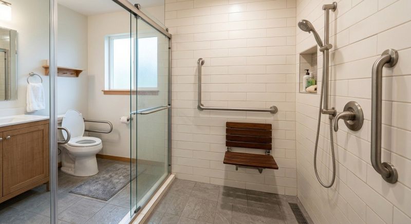Handicap Shower Installation in Nashua, NH
